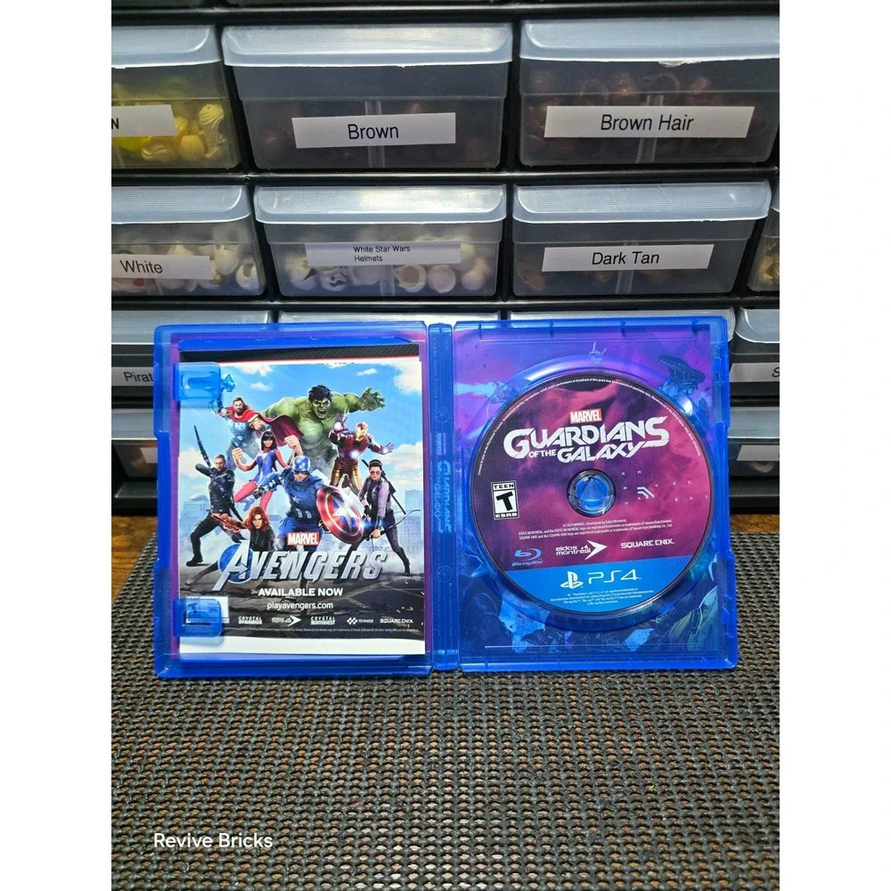Marvel's Guardians of the Galaxy Sony PlayStation 4 PS4 2021 CIB Complete Tested